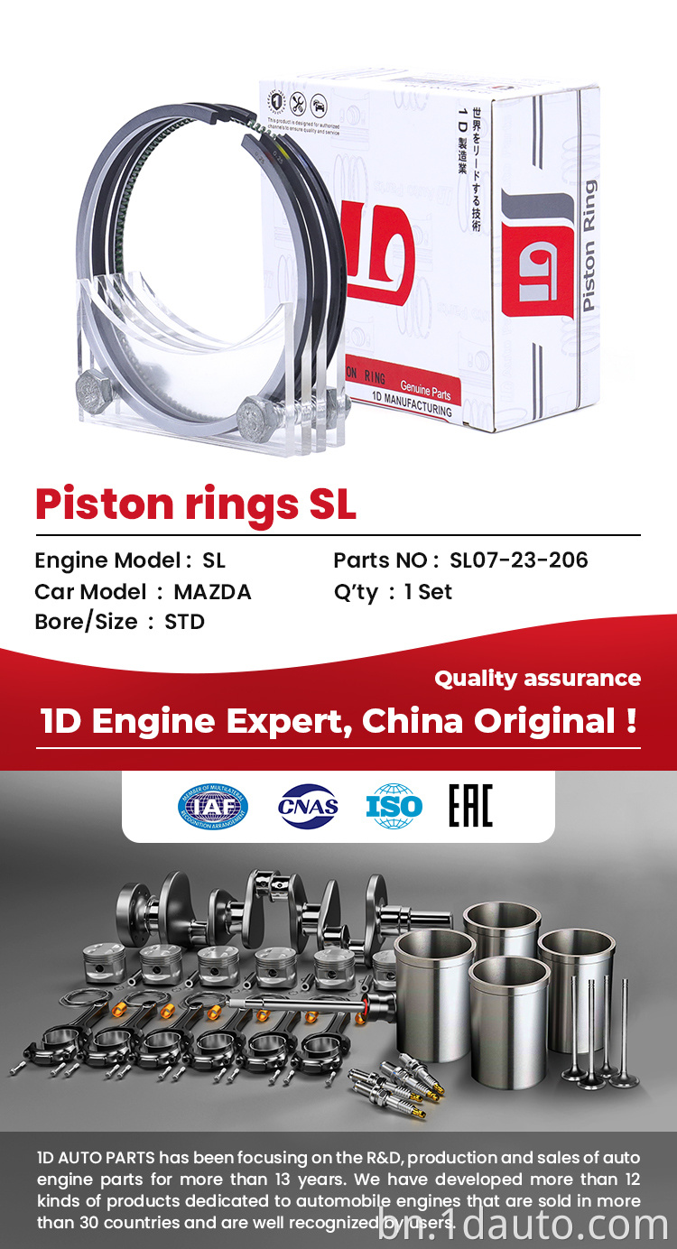 MAZDA Piston Ring Set